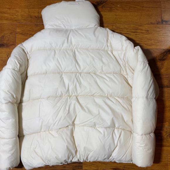 Noize Vegan Puffer Jacket NWT - Avalon - The Jilly Box - Ivory - Size Small - Picture 4 of 7